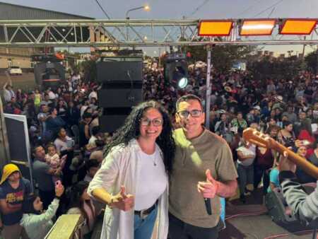 El día de la madre se celebró con la Gran Enchamigada Popular.