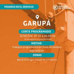 Energía de Misiones anunció cortes programados para este fin de semana 9 Imagen de WhatsApp 2025 10 10 a las 20.37.17 827843e5 - 8