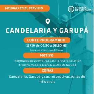 Energía de Misiones anunció cortes programados para este fin de semana 19 Imagen de WhatsApp 2025 10 10 a las 20.37.18 d3218830 - 18