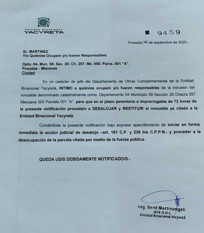 Clubes náuticos, el Storni y embarcaciones del país se movilizarán contra los desalojos de la EBY 4 EBY