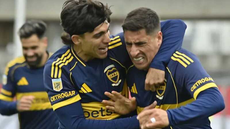 Boca se impuso 3-1 ante Barracas Central y volvió a meterse en zona de Libertadores 2 boca
