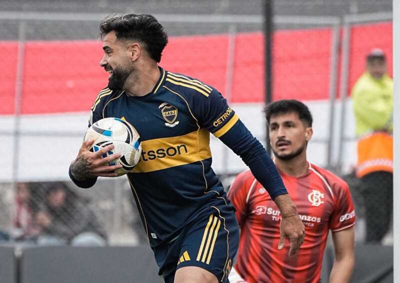Boca se impuso 3-1 ante Barracas Central y volvió a meterse en zona de Libertadores boca - 1