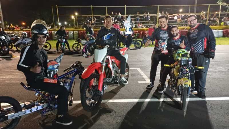 Posadas: Se disputó la fecha postergada de motos del Campeonato Misionero de Arrancadas