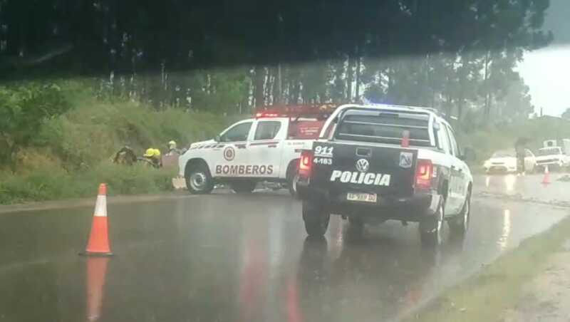 Padre e hija fallecieron en choque en El Soberbio: una sobreviviente está en terapia intensiva 3 el soberbio