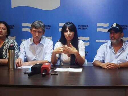 Cristina Brítez, Fuerza Patria en Misiones: “Somos la verdadera oposición que le pone un freno a Milei” britez frente patria Misiones