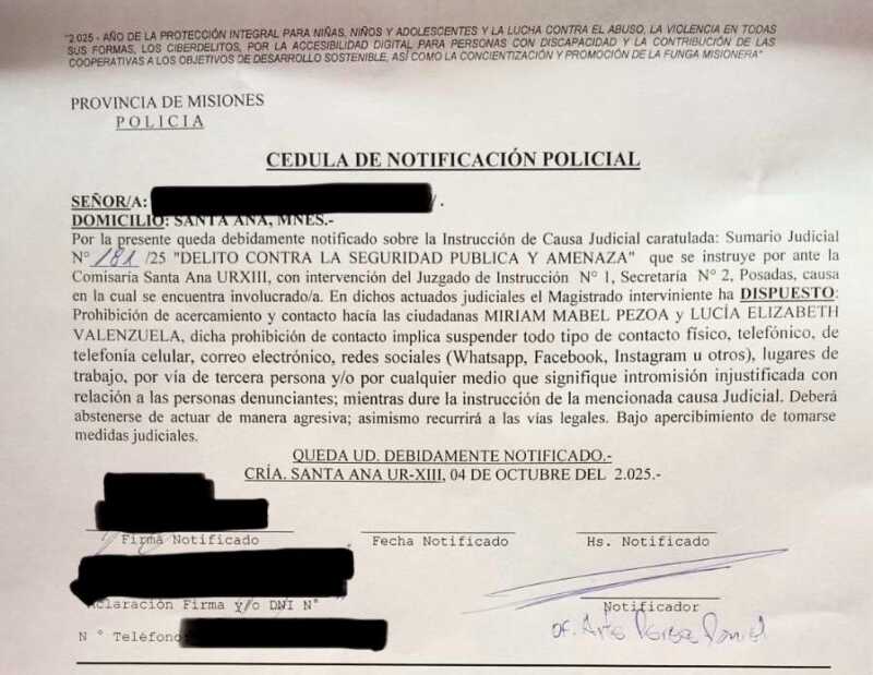 Santa Ana: la intendente denunció a quienes protestaron por la muerte de un niño 8 denuncia mabel pezoa 1 - 7