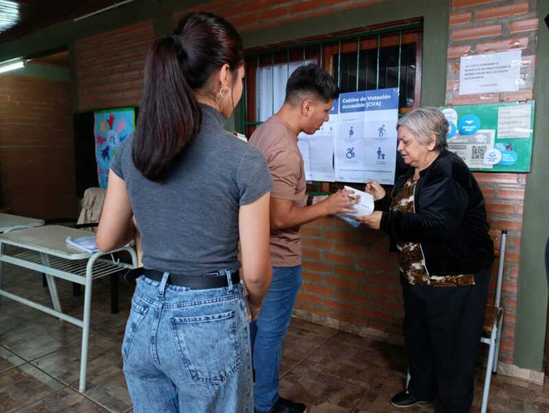 Voto asistido con la BUP: “Al ver las fotos, es más fácil ver qué es lo que uno quiere marcar” elecciones 2025 BUP