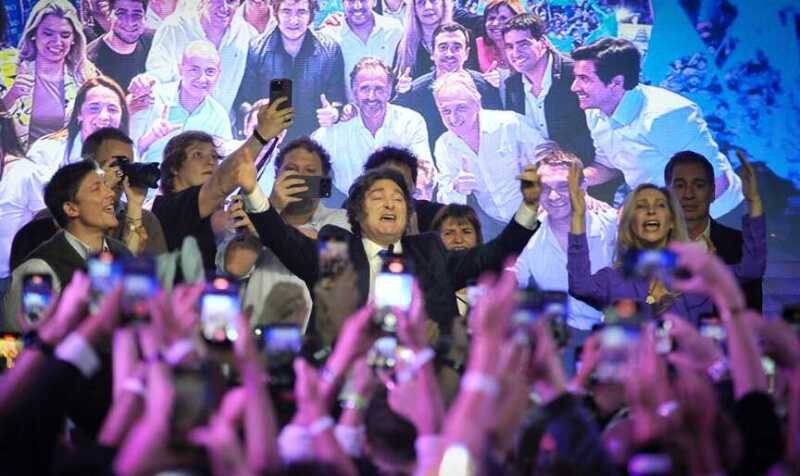 elecciones javier milei -francos