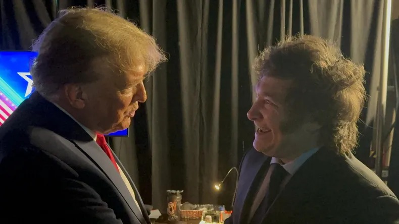 trump y milei vs venezuela
