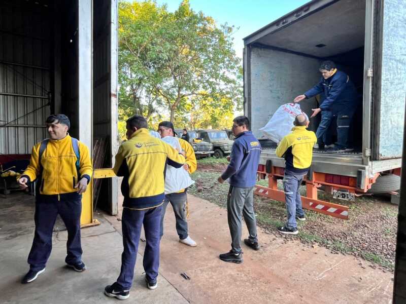 Comenzó el reparto de urnas en Misiones para las elecciones legislativas del domingo 9 reparto de urnas octubre 4 1 - 8