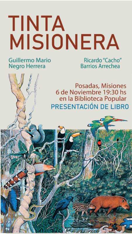 Presentan “Tinta Misionera”, un homenaje a la historia y al espíritu de la tierra colorada 1 tinta misionera