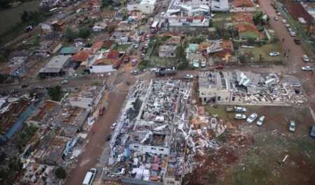 Tragedia climática en Brasil: un ciclón arrasó tres estados y provocó siete muertes Brasil