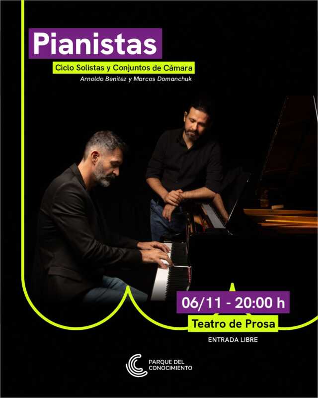 Una noche de pianistas en el Parque del Conocimiento