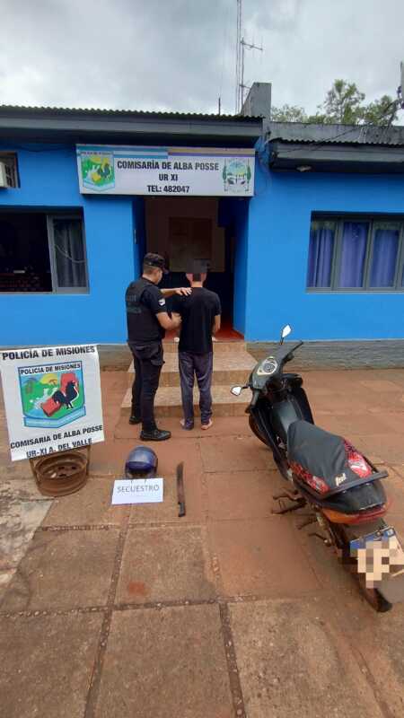 Violento ataque en Alba Posse: tres detenidos por apuñalar a un joven en plena ruta 2 Violento