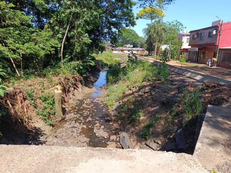 Vecinos de Primero de Mayo piden finalizar el saneamiento del arroyo y restaurar espacios públicos Primero de Mayo Posadas