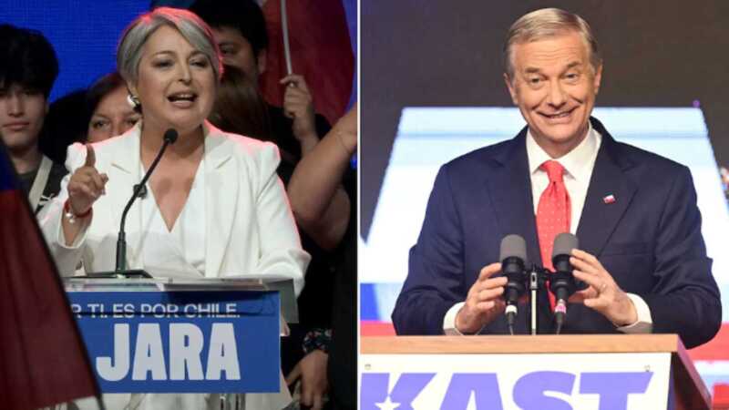 Chile: Jeannette Jara y José Antonio Kast se enfrentarán en el balotaje para definir la presidencia chile 1 - 2