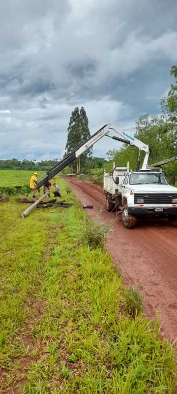 Activan operativo de emergencia por cortes de energía tras el temporal en Misiones temporal misiones