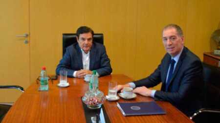 Santilli se reunió con Rovira en Misiones en busca de acuerdos santilli rovira misiones