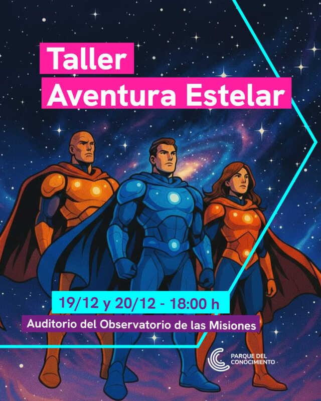 Aventura estelar y observación del cielo en el Parque del Conocimiento 2 Fin de semana astronómico en el Parque del Conocimiento: talleres y observación del cielo