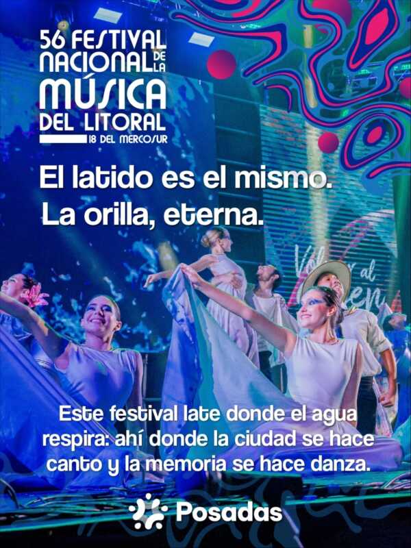 Posadas lanza un fin de semana cultural con festival, muestra y funciones solidarias 1 Qué hacer en Posadas: Festival del Litoral, trajes alegóricos y ballet solidario