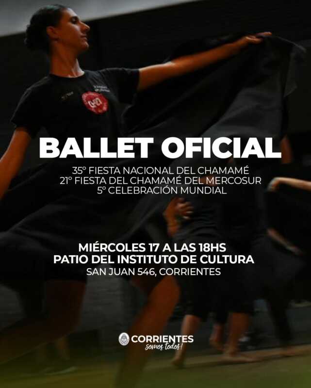 Convocan a bailarines para integrar el Ballet Oficial de la Fiesta Nacional del Chamamé 5 598885975 1284184263750810 1337175402332914173 n - 4