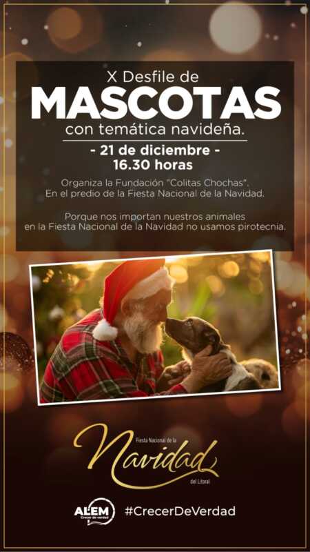 Fiesta Nacional de la Navidad en Alem: música, talleres y desfile de mascotas 4 Fiesta Nacional de la Navidad en Alem: toda la familia disfrutará de talleres, música y desfile de mascotas