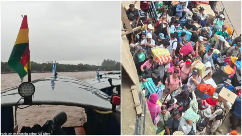 Salta: suspendieron las lanchas por la crecida del Bermejo y colapsó el paso a Bolivia 4 6952e779d5037 1135 639 - 3