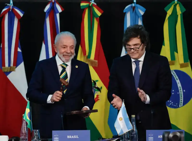 Entre cruces con Lula y sin acuerdo con la UE, Milei se presenta en la Cumbre del Mercosur 2 Milei