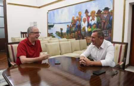 Passalacqua se reunió con “Kako” Sartori y definieron ejes de gestión Passalacqua