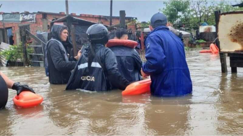 Diciembre récord en Corrientes: cayeron 501,4 mm de lluvia y en cinco días se concentró más del 75% del total corrientes