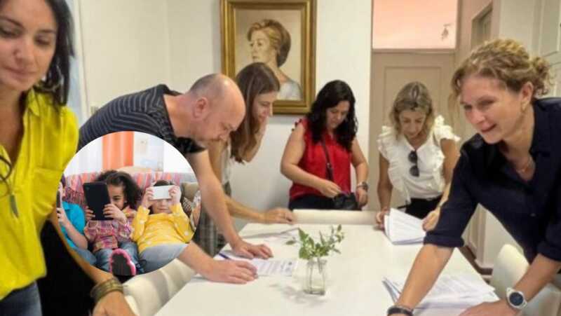 Familias de un 4° grado acordaron que menores no tengan celulares ni redes hasta entrar al secundario celulares en la primaria