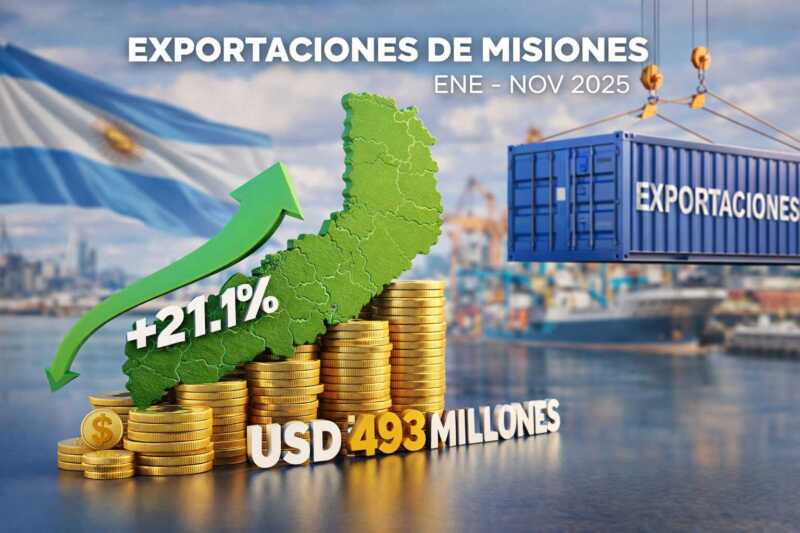 Exportaciones: Misiones creció más del 21% y el NEA lidera el avance a nivel nacional exportaciones misiones - 2