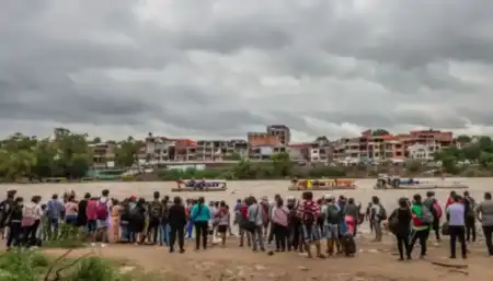 Salta: suspendieron las lanchas por la crecida del Bermejo y colapsó el paso a Bolivia md - 4