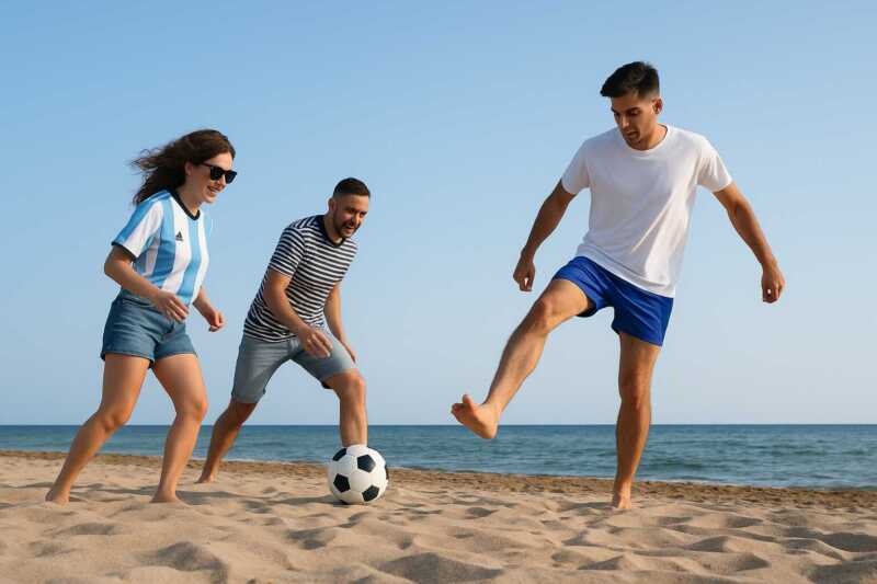 El verano se juega en la arena, pero se gana con los descuentos y reintegros de Banco Macro 5 verano con banco macro