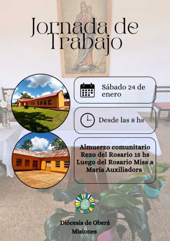 Un refugio para reconstruir la vida: Oberá avanza con la Fazenda de la Esperanza 2 Oberá construye un refugio para reconstruir la vida