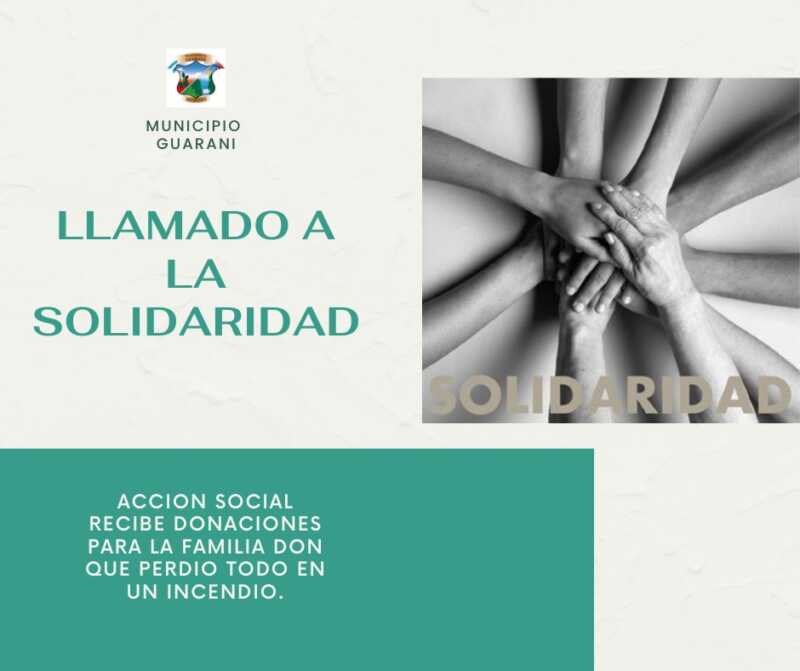 Guaraní: Acción Social coordina asistencia tras un incendio que dejó un fallecido