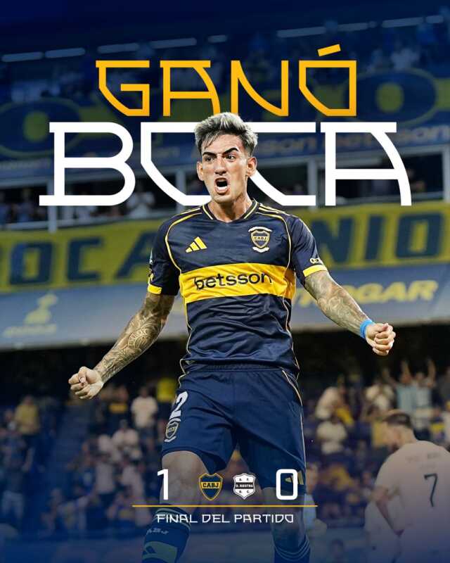 Boca ganó en La Bombonera y sumó sus primeros puntos del torneo