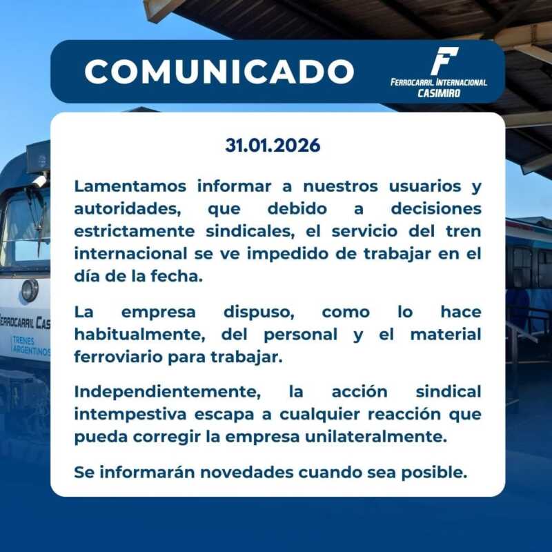 Interrumpen el servicio del tren internacional este 31 de enero 5 IMG 20260131 WA0006 - 4