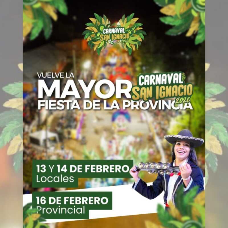 Carnavales en Misiones 2026: Scherer confirmó el calendario y anunció el lanzamiento provincial 9 SanIgnacio2026 - 8