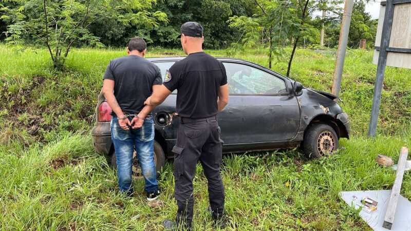 Mártires: Conducía con 2,55 de alcohol en sangre, despistó y terminó detenido 4 WhatsApp Image 2026 01 12 at 07.26.18 - 3