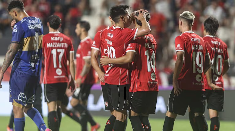 Lluvia de goles en Uruguay: Independiente venció 5-3 a Everton Independiente