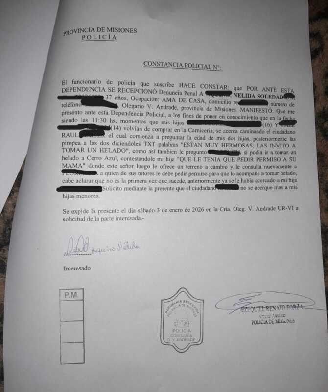 Suspendieron a concejal de Andrade denunciado por acosar y querer sobornar a dos menores 2 andrade