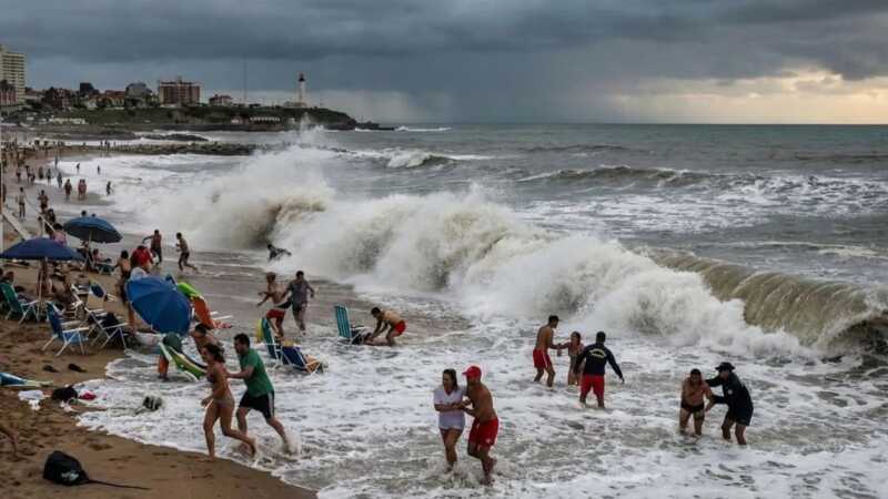 “Meteotsunami” afectó varias zonas de la Costa Atlántica: qué dicen especialistas del fenómeno meteotsunami