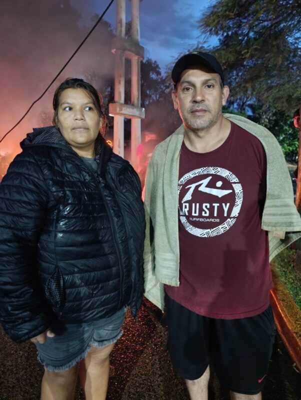 El Mártires se desbordó tras la tormenta y vecinos de la Chacra 146 cortan avenidas en reclamo de obras 4 protesta chacra 146 posadas