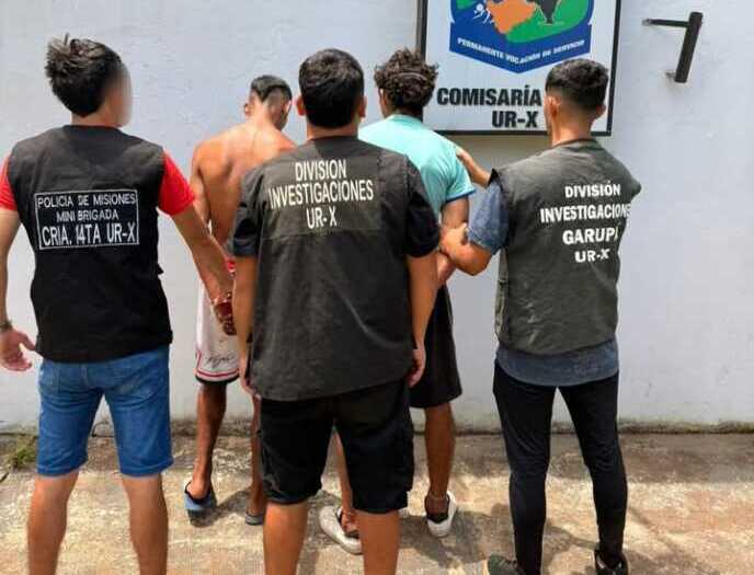 “Mosqui” y “Bagre” cayeron presos tras robar una vivienda en Posadas Posadas robo