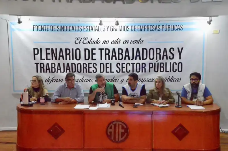 ATE reunirá a Sindicatos Estatales para debatir medidas respecto al Proyecto de Modernización Laboral. Foto: Agencia NA / ATE