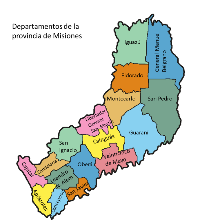 690px Misiones Provincia Mapa - 2