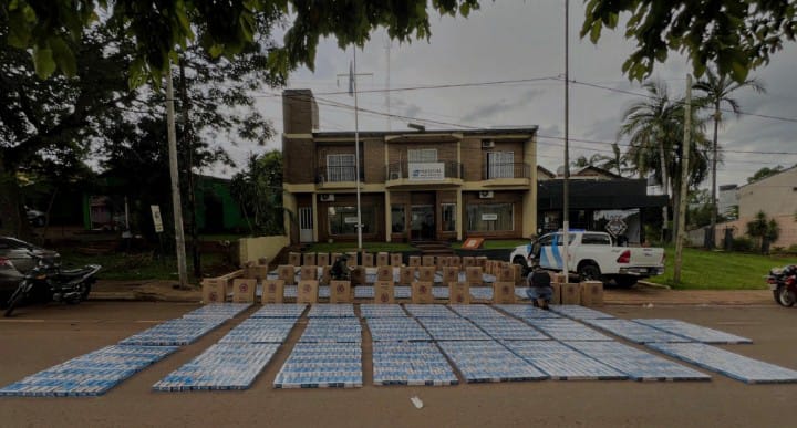 Decomisan 24 mil atados de cigarrillos ilegales en Alba Posse cigarrillos