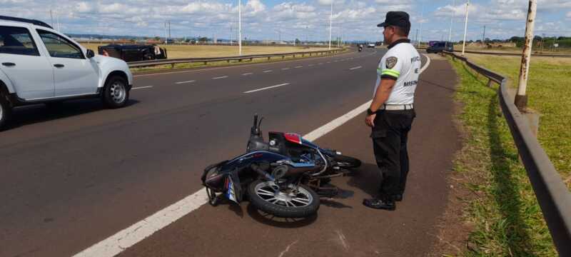 Violento choque en el Acceso Sur de Posadas deja varios heridos 2 choque