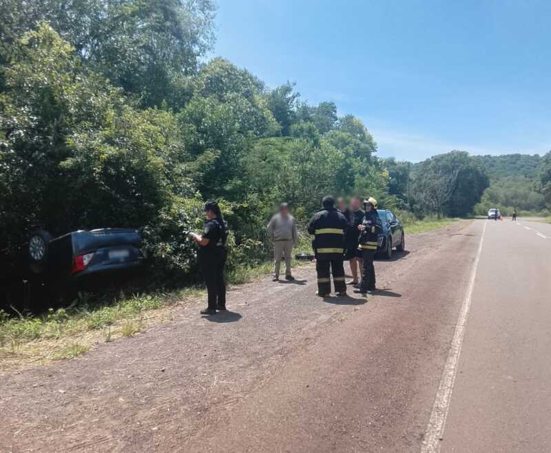 Despiste en ruta 103: dos niñas hospitalizadas despiste